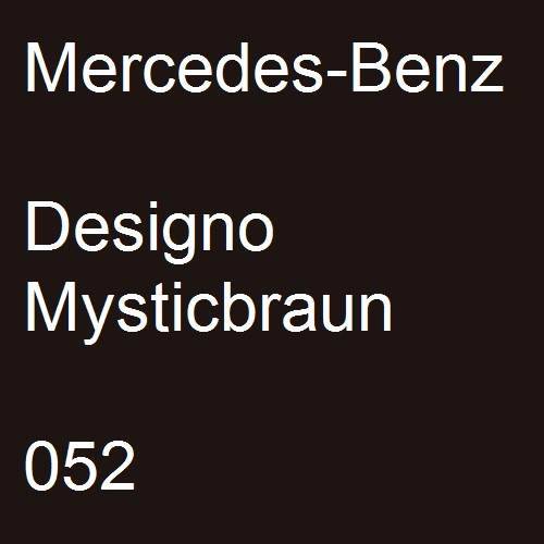 Mercedes-Benz, Designo Mysticbraun, 052.